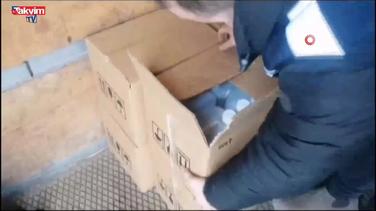 1 ton kaçak etil alkol ele geçirildi!