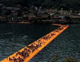 Görenler inanamadı: Bu iskele yüzüyor!
