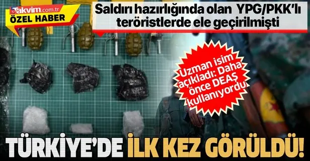 Türkiye’de ilk kez görüldü: DEAŞ kullanıyordu YPG/PKK terör örgütünde ele geçirildi!