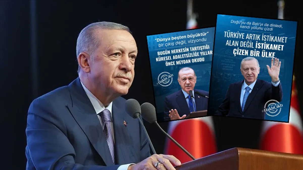 Kabineden destek mesajları | Vizyonu, öngörüsü ve liderliğiyle her alanda Başkan Erdoğan haklı çıktı