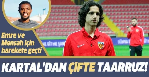 Beşiktaş, Emre Demir ve Bernard Mensah için Kayserispor ile masaya oturacak