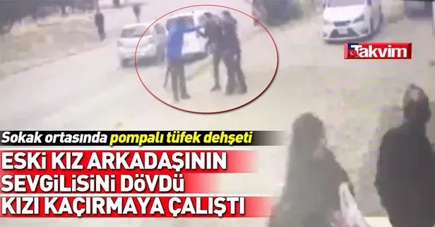 Adana’da inanılmaz olay! Eski kız arkadaşının sevgilisini dövüp, silah çekerek kaçırmaya çalıştı