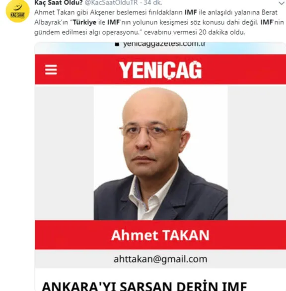 Hazine Bakanlığı'ndan IMF iddialarına sert yanıt!-1