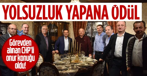 Yolsuzluk yapan CHP’de baş tacı: Yolsuzluktan görevden alındı onur konuğu oldu