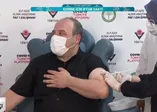 Sanayi ve Teknoloji Bakanı Mustafa Varank yerli aşı oldu