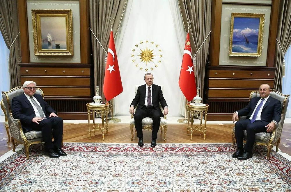 Cumhurbaşkanı Erdoğan, Steinmeier’i kabul etti-1