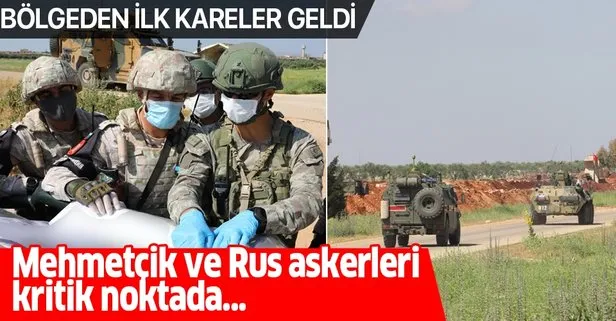 Son dakika: İdlib’deki M4 Karayolunda 9’uncu Türk-Rus Birleşik Kara Devriyesi icra edildi