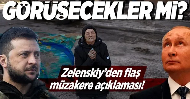 Zelenskiy’den flaş müzakere açıklaması
