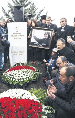 Rahşan Ecevit, 14 yıl sonra eşiyle buluştu