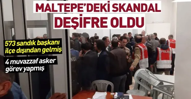 Maltepe’deki sandık başkanları İstanbul dışından getirilmiş! 4 muvazzaf asker görev yapmı