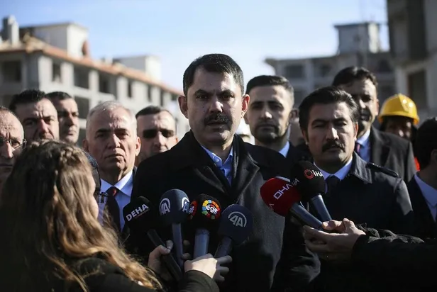 Bakan Murat Kurum TOKİ konutları inşaatlarını yerinde inceledi: 2020 Temmuz ayında tamamlanacak-2