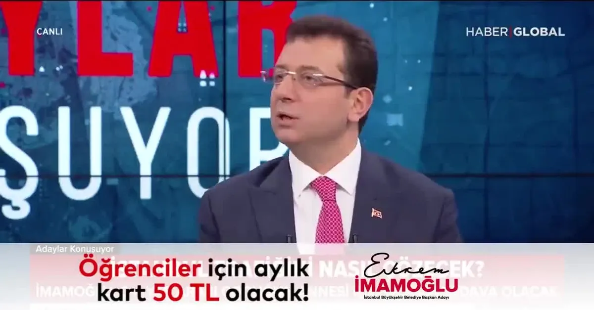 İşte İmamoğlu'nun gerçekleştilmeyi bekleyen vaatler serisi | Öğrenciler için 50 liralık kart
