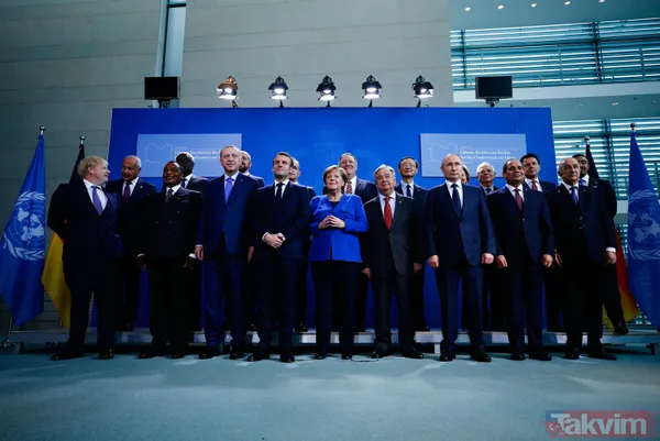 Berlin'deki zirvede Başkan Erdoğan rüzgarı - 18