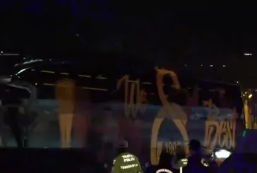 Galatasaray kafilesi stadyuma ulaştı