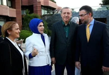 Erdoğan sporcu ve sanatçılarla buluştu