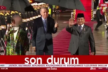 Başkan Erdoğan Endonezya’da!