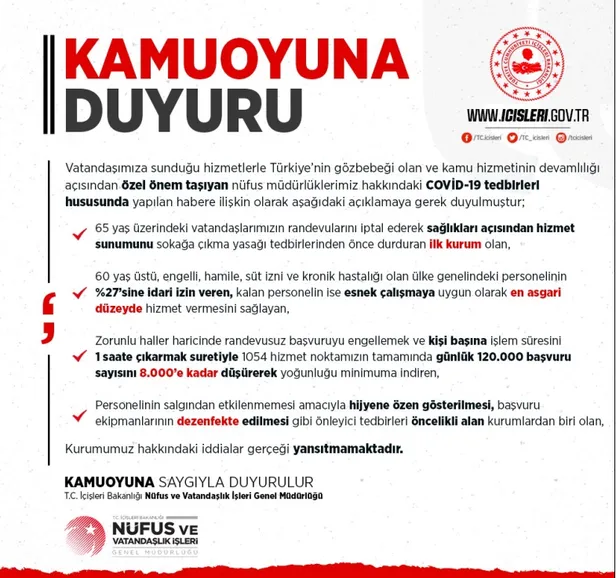 Son dakika: Nüfus ve Vatandaşlık İşleri Genel Müdürlüğü'nden Cumhuriyet gazetesinin yalan haberlerine sert tepki!-1