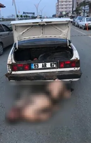 Rize'nin İyidere ilçesinde kan donduran olay! Dövdüler, aracın bagajından çıkarttılar, bırakırken yakalandılar...