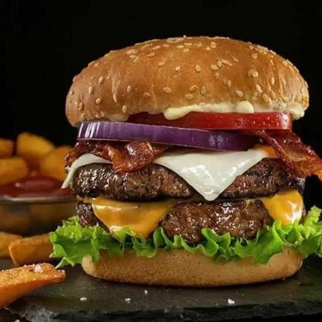 Hamburger taş yapar