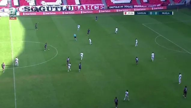 Ziraat Türkiye Kupası maç sonucu: Samsunspor 1-3 Muğlaspor | GOL | Samsunspor 1-0 Muğlaspor