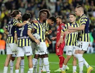 Fenerbahçe tek attı 3 aldı!