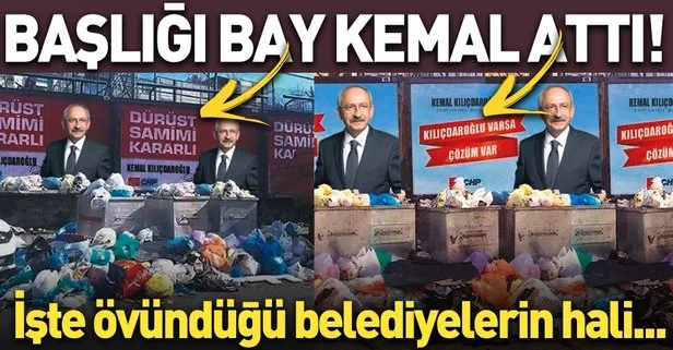 İşte Kılıçdaroğlu’nun övdüğü belediyelerin hali...