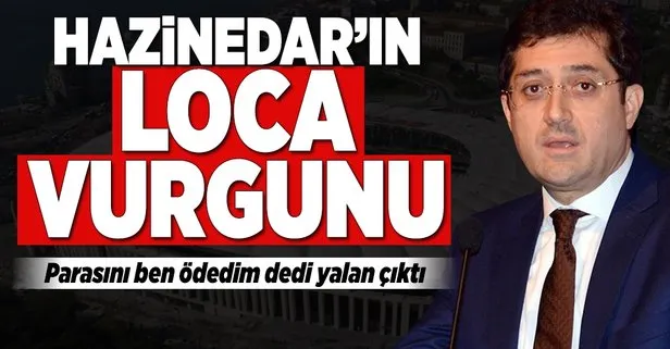 Hazinedardan Vodafone Parkta loca vurgunu