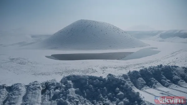Taşıma karla can suyu! Meke Gölü'nü böyle kurtarmaya çalışıyorlar - 5