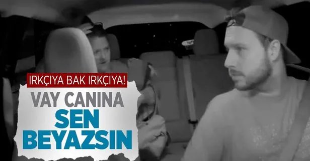 ABD’de taksi şoförü ırkçı çifti araçtan indirdi! Vay canına sen beyazsın