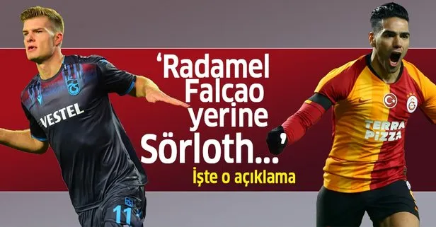 Eski Galatasaray başkanı Faruk Süren: Falcao yerine Sörloth transfer edilebilirdi