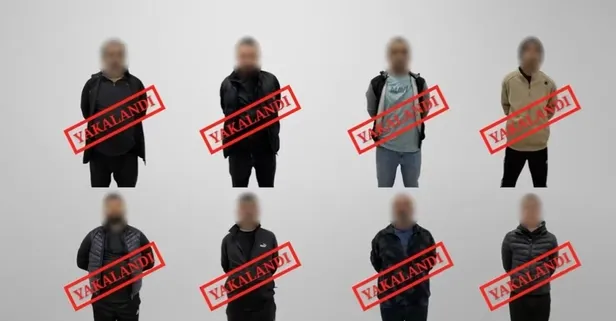 3'ü kırmızı 8 suçlu! Gürcistan'da paketlenip getirildiler