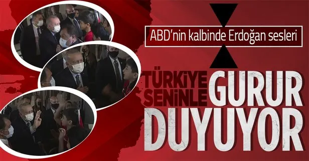 Başkan Erdoğan’a New York’ta sevgi gösterisi: “Türkiye seninle gurur duyuyor”