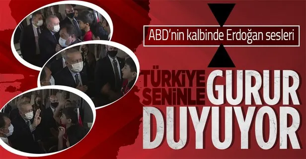 Başkan Erdoğan’a New York’ta sevgi gösterisi