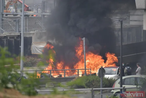 Fransa alev alev! 17 yaşındaki çocuğun polis tarafından öldürülmesi ülkeyi karıştırdı: Macron geri adım atmıyor - 46