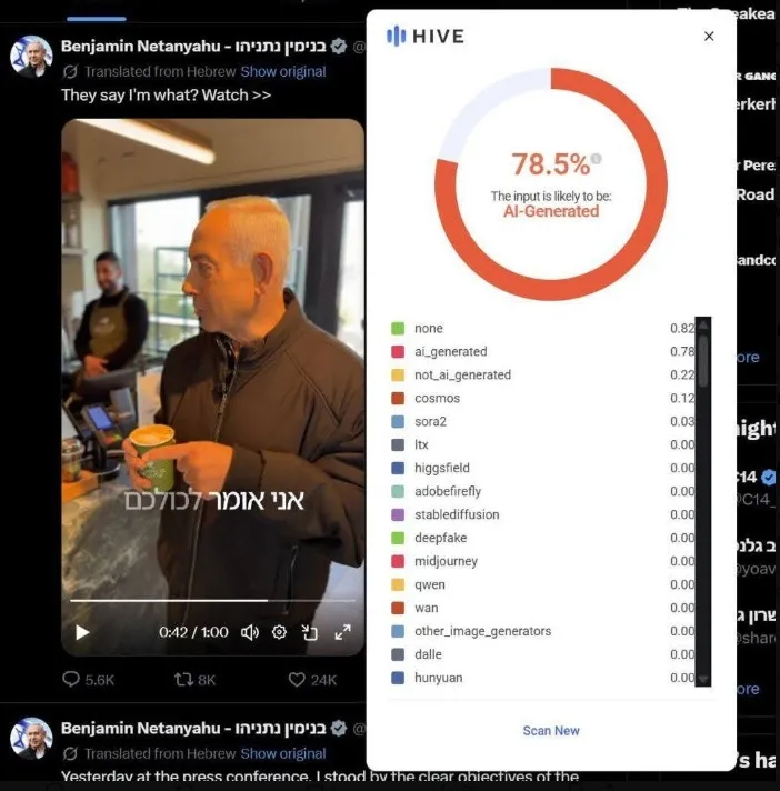 Öldüğü iddia ediliyordu: Netanyahu günler sonra ortaya çıktı | Deepfake tartışması büyüdü: Netanyahu yeni video paylaştı-7