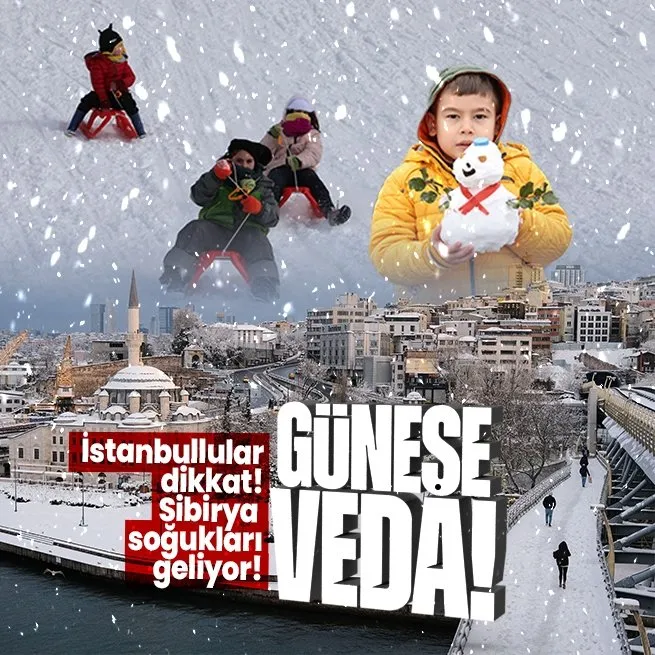 HAVA DURUMU | İstanbul için korkutan uyarı! Sibirya soğukları geliyor! Her yer beyaza bürünecek