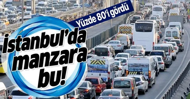 Tam kapanmaya saatler kala İstanbul’da trafik kilit! SON YOL DURUMU