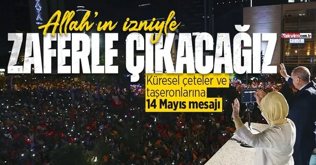Son dakika: Başkan Recep Tayyip Erdoğan’dan paylaşım: 14 Mayıs’tan yine zaferle çıkacağız