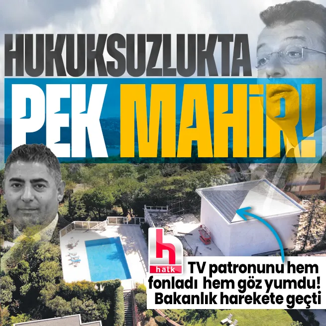 HALK TV patronu Cafer Mahiroğlu hukuksuzluğa devam ediyor! CHPli İBB Başkanı Ekrem İmamoğlu göz yumuyor! Bakanlık harekete geçti