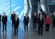 Son dakika: NATO Zirvesinde aile fotoğrafı! Başkan Erdoğan ile ABD Başkanı Biden arasında ilk temas