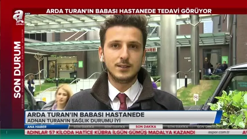 Arda Turan'ın babası hastaneye kaldırıldı