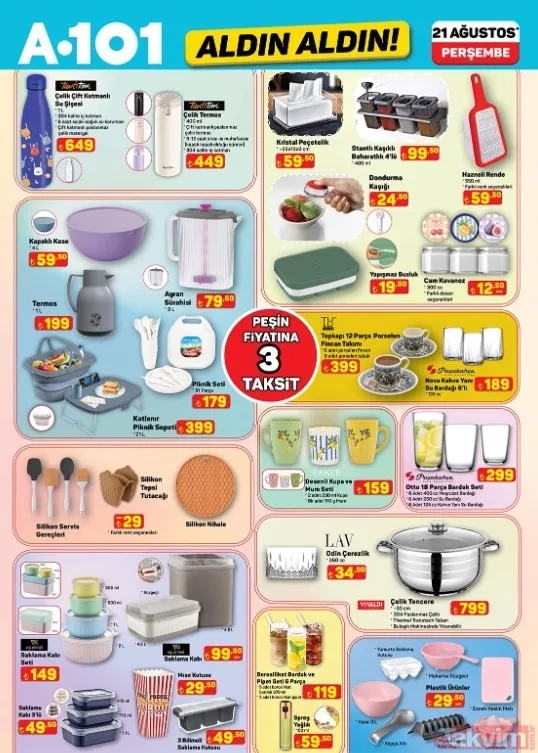 A101 21 Ağustos 2025 aktüel ürünler kataloğu: Halı ve koltuk yıkama makinesi geliyor! - 5