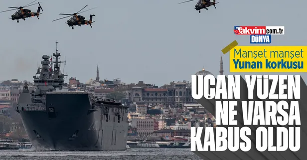 Yunan'ın korkusu katlanarak büyüyor! Önce TCG Anadolu sonra ANKA-3