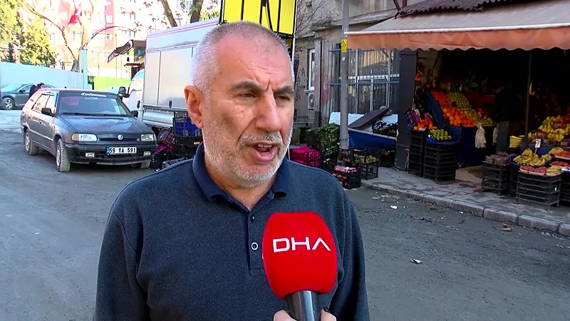 İBB ve İSKİ'nin altyapı çalışmaları Beyoğlu'nda esnafı mağdur etti (Fotoğraf: DHA)