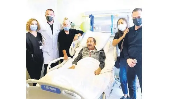 Yanlış ilaç tedavisi yüzünden aylarca komada kalan Hayri Yazıcı yeni yaşını kutladı!