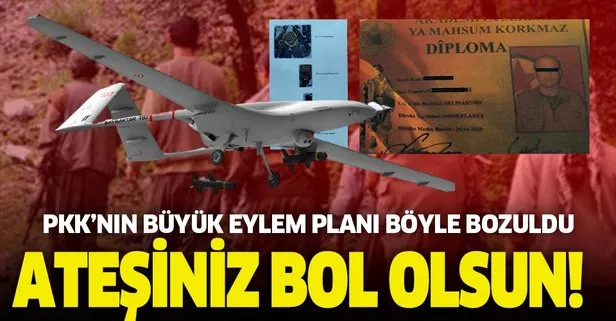 PKK'nın eylem planı böyle bozuldu! Ateşiniz bol olsun...