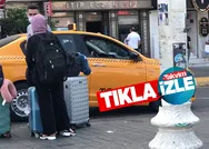 Taksim’de turistlere dolandırıcı taksici zulmü: Laleli’ye gitmek istiyorum. 150 TL para istiyor
