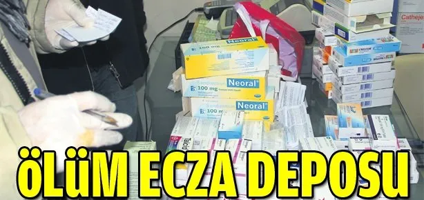 Ölüm ecza deposu