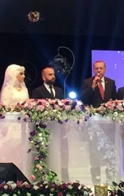 Cumhurbaşkanı Erdoğan Kasırga'nın oğlunun nikahına katıldı
