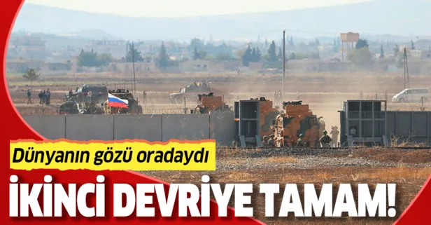 Son dakika: Rusya ile ikinci ortak devriye tamamlandı